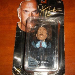 Jesse Ventura Little Big Heads Damaged Package